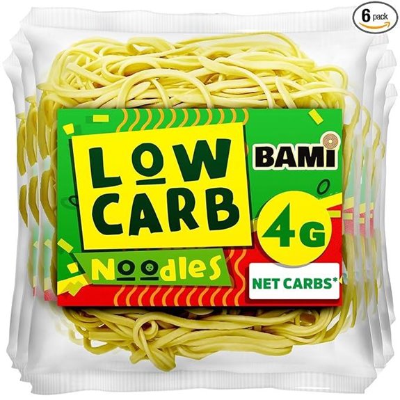 Low Carb Noodles Keto Ramen 6 Packs High Protein
