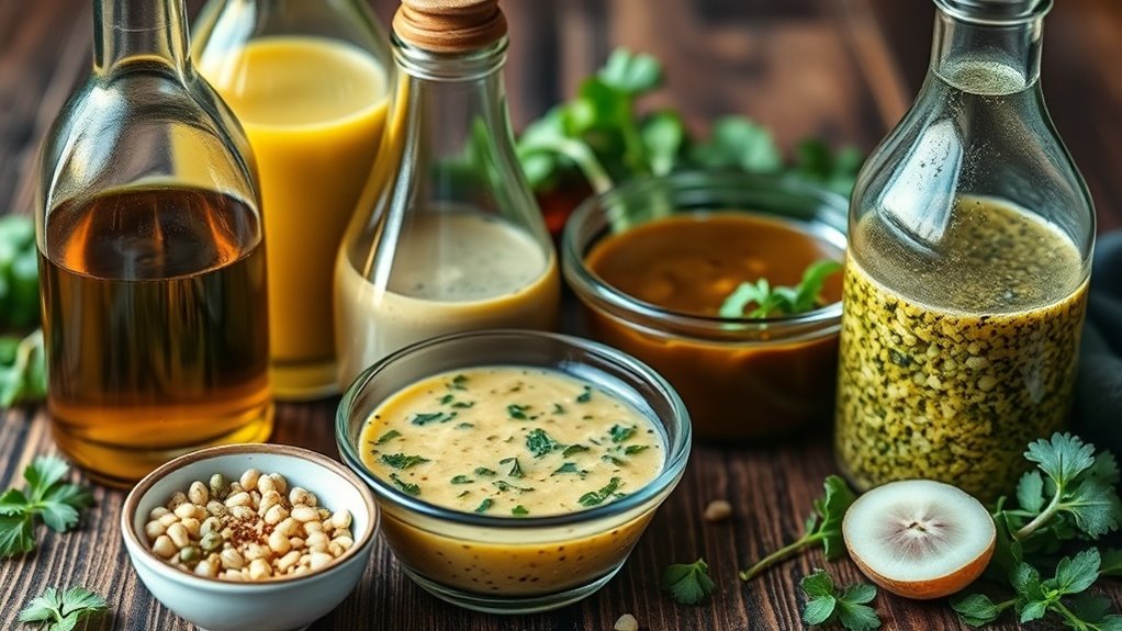 low carb keto salad dressings