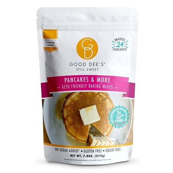 Good Dee&rsquo;s Low Carb Pancake Mix (20 Servings)