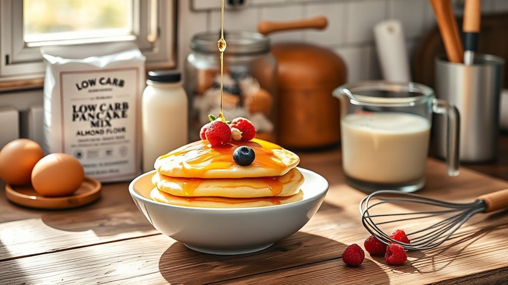 low carb pancake mix considerations
