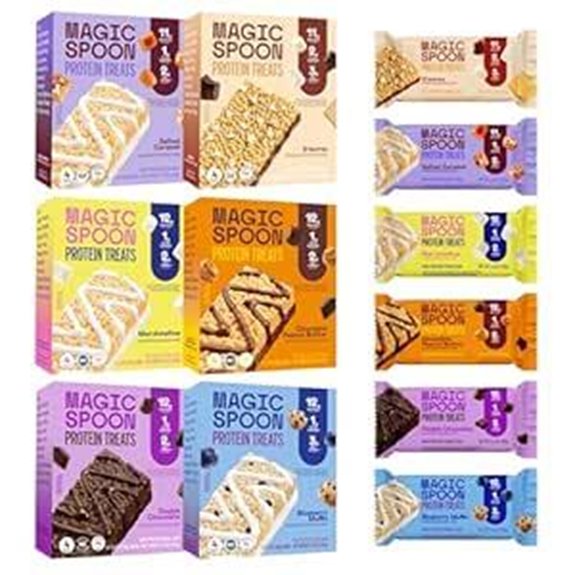 MAGIC SPOON High-Protein Bars Low-Carb Keto Snacks