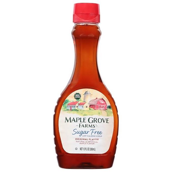 Maple Grove Farms Sugar-Free Pancake Syrup Maple Flavor 12 Ounce