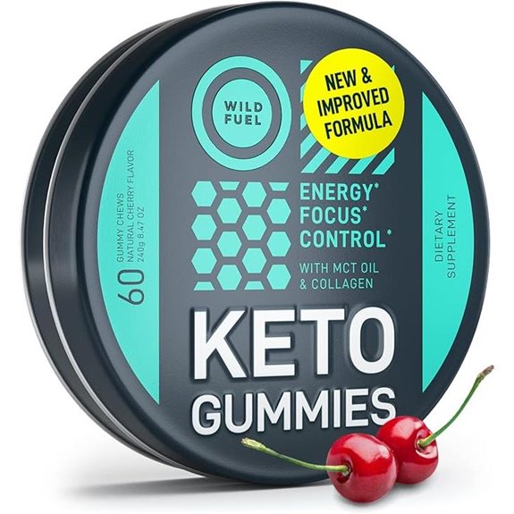 MCT Oil Keto Gummies: Energy & Metabolism Boosters
