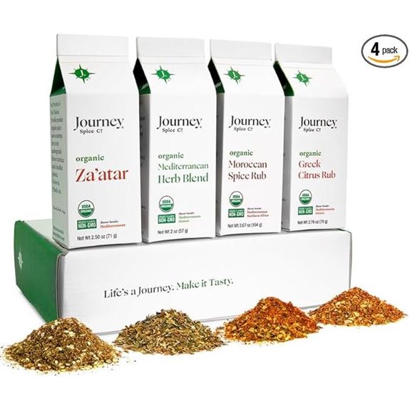 Mediterranean Spice Gift Set Salt-Free Non-GMO 10.93 oz