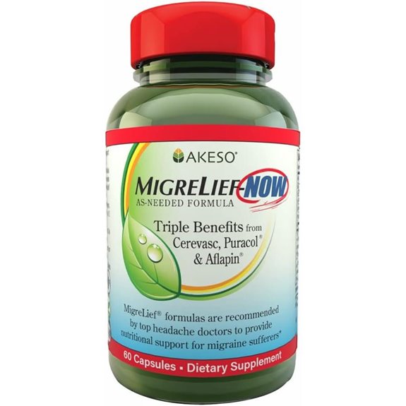 MigreLief-Now Fast-Acting Formula for Migraines (60 VC)