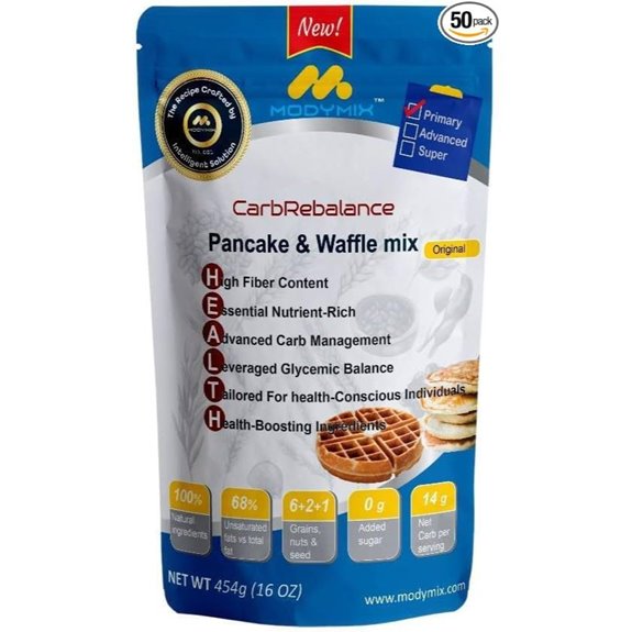 Modymix Carb Rebalance Pancake & Waffle Mix