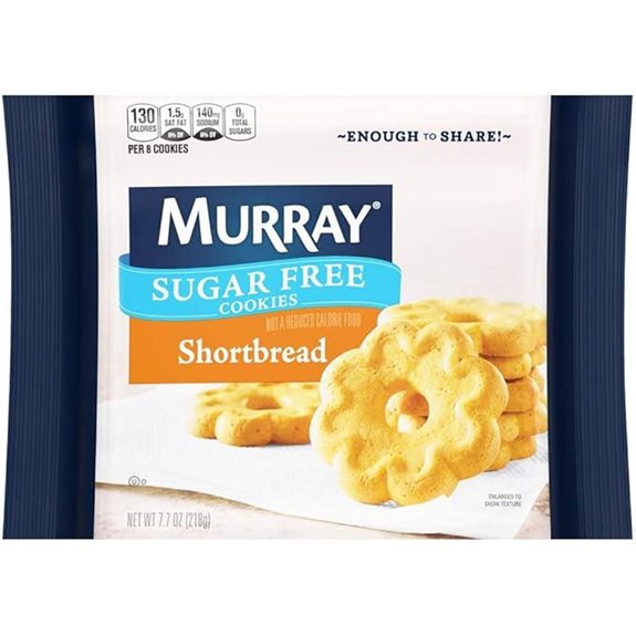 Murray Sugar Free Shortbread Cookies 7.7 Oz. (Pack of 1)