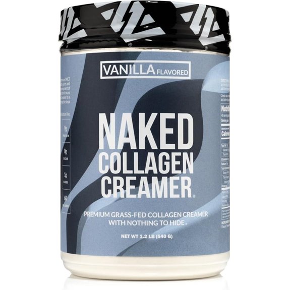 Naked Collagen Coffee Creamer &ndash; Vanilla (40 Servings)