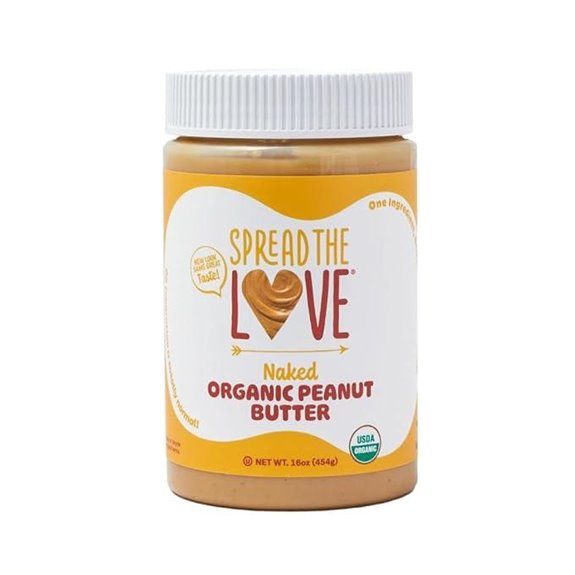 Spread The Love Naked Organic Peanut Butter (16 oz)