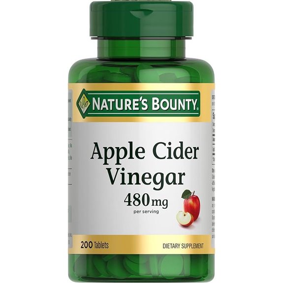 Nature&rsquo;s Bounty Apple Cider Vinegar 200 Tablets