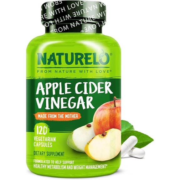 Naturelo Apple Cider Vinegar Capsules with Mother (120)