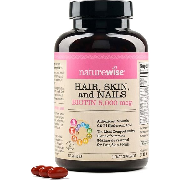 NatureWise Hair Skin & Nails Vitamin 150 Softgels