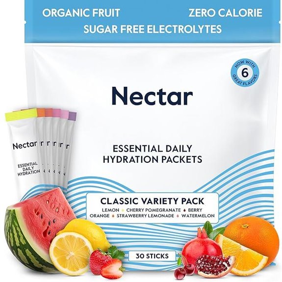 Nectar Hydration Packets: Sugar-Free Electrolyte Rehydration (30)