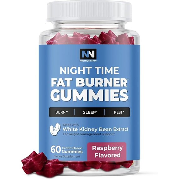 Night Time Fat Burner Gummies for Sleep Support