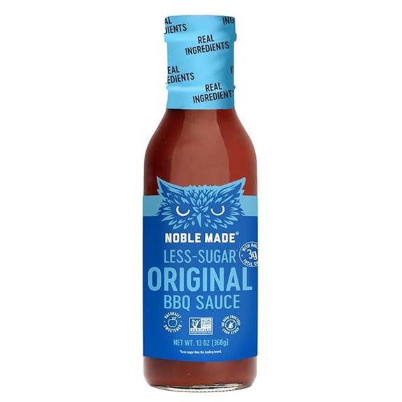 Noble Made BBQ Marinade & Dipping Sauce (0g Fat)