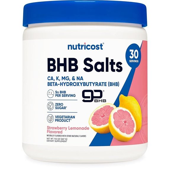 nutricost bhb salts drink mix