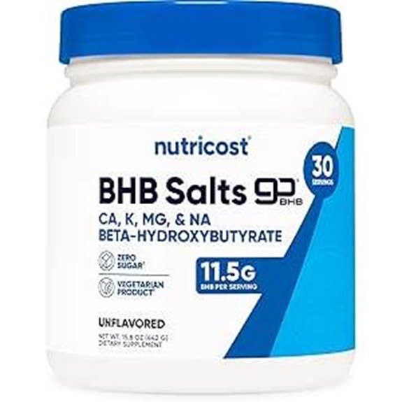 Nutricost Keto BHB Exogenous Ketones (Unflavored)