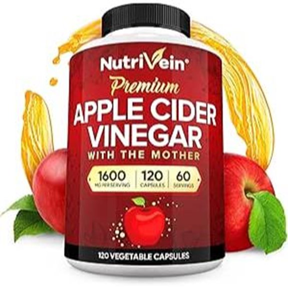 Nutrivein Apple Cider Vinegar with Mother Capsules