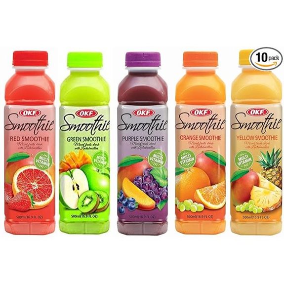OKF Smoothie Multi-Vitamin Premium Drink Variety Pack (10)