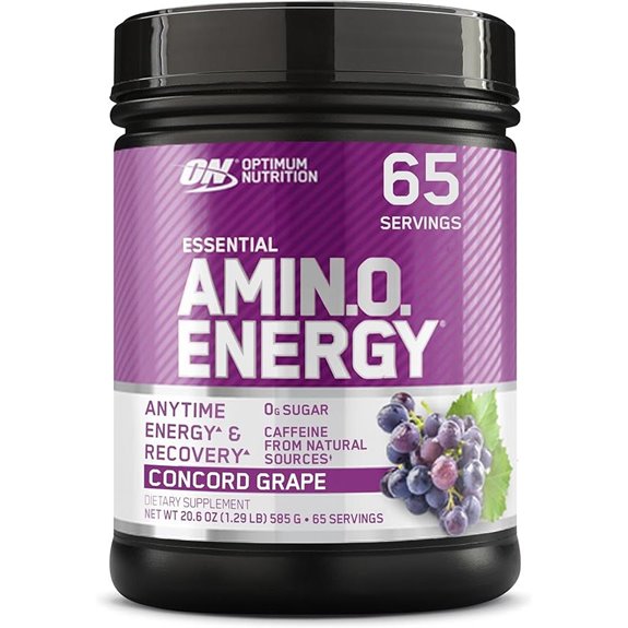 Optimum Nutrition Amino Energy Pre Workout (Concord Grape)