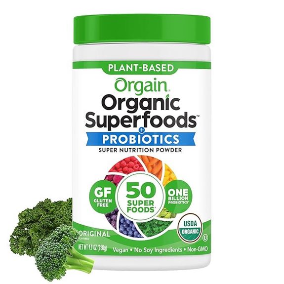 Orgain Organic Greens Powder + 50 Superfoods