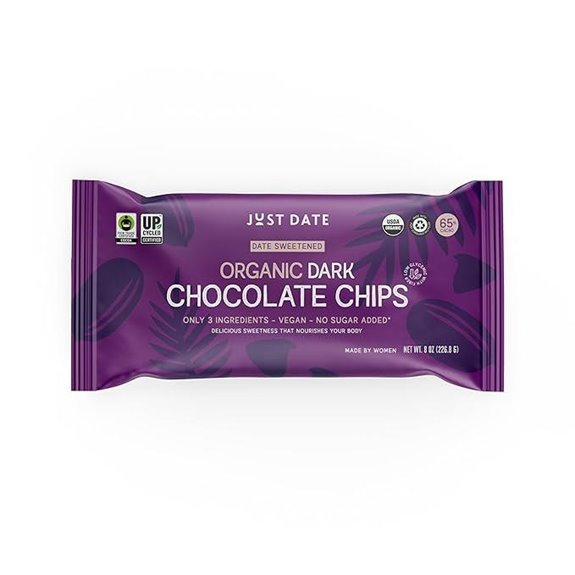 Just Date Organic Date-Sweetened Dark Chocolate Chips