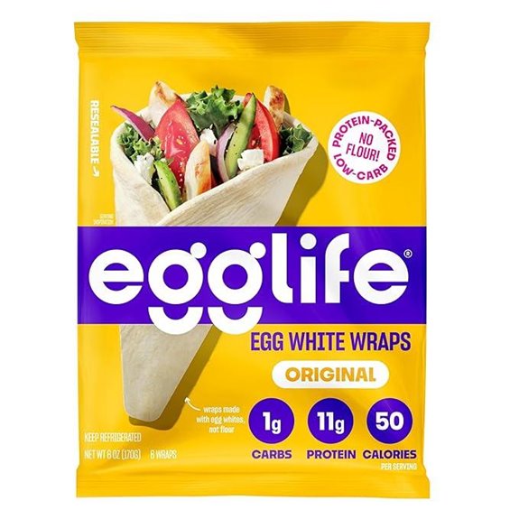 Egglife Original Egg White Wraps (6 Count)