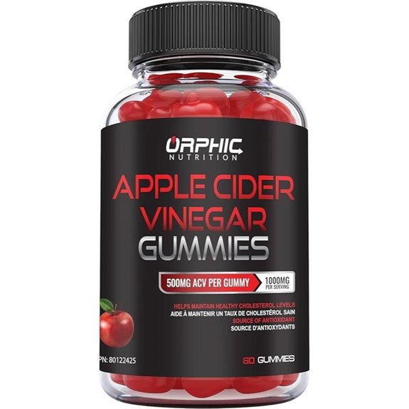 Orphic Apple Cider Vinegar Gummies with Mother (60)