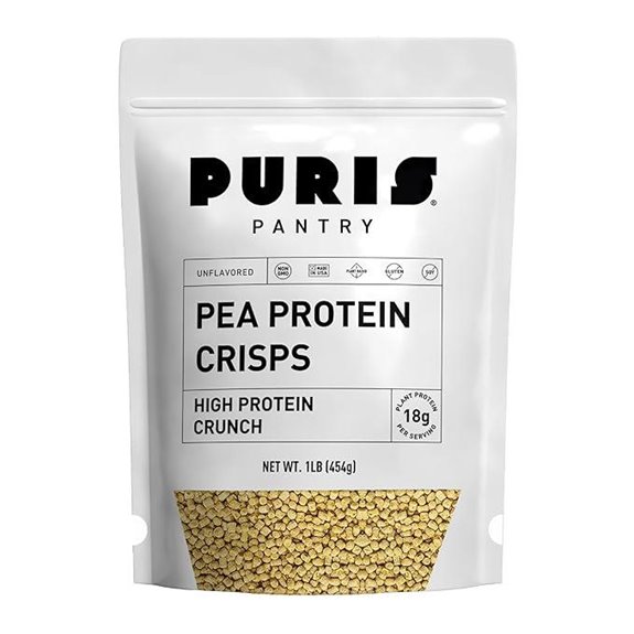 Pea Protein Crisps: Plant-Based Crunch 18g Protein
