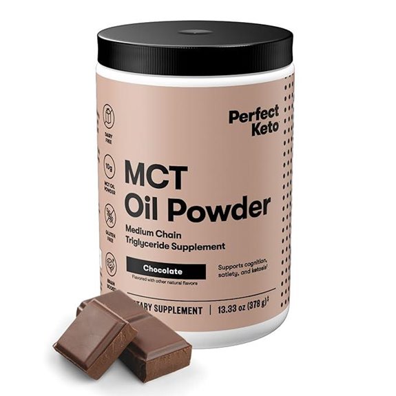 Perfect Keto 7g MCT Oil Powder Supplement (30 Servings)