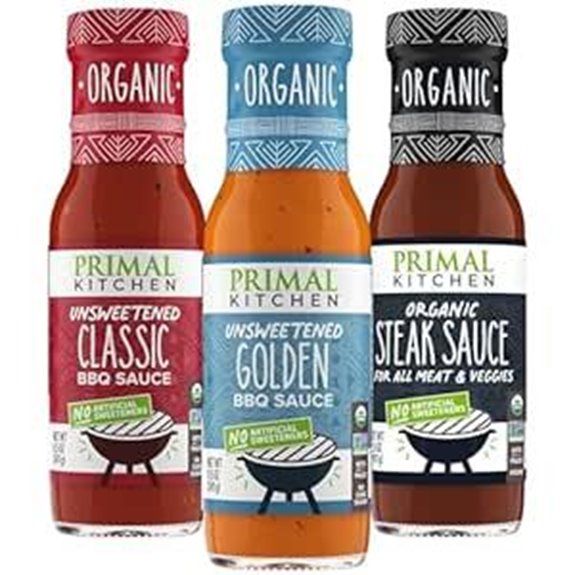 Primal Kitchen BBQ Sauce 3-Pack Real Ingredients