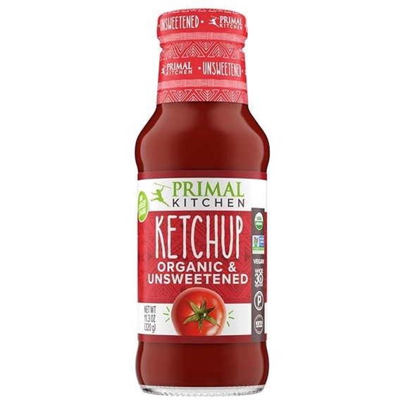Primal Kitchen Organic Unsweetened Ketchup 11.3 oz