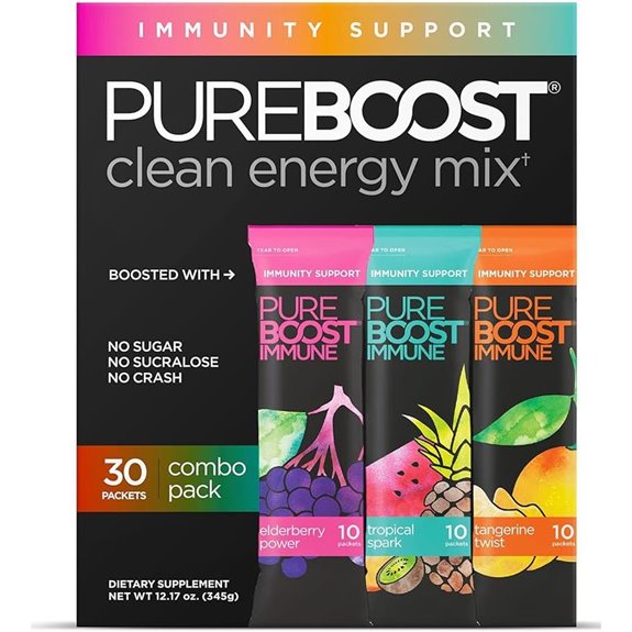 Pureboost Immune Boost Energy Drink Mix with Vitamins