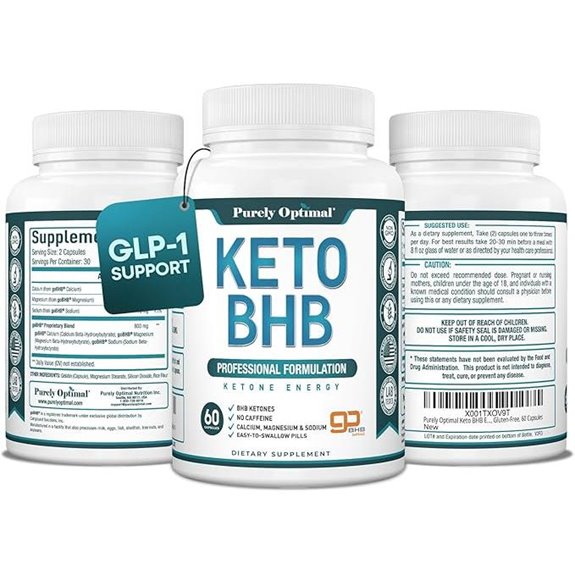 Purely Optimal Keto BHB Capsules for Ketosis Support