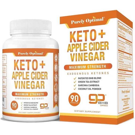 Purely Optimal Keto BHB + Apple Cider Capsules
