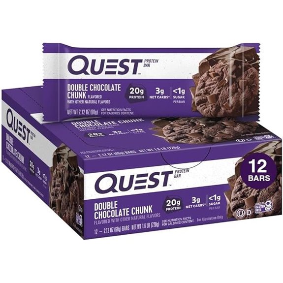 Quest Nutrition Double Chocolate Protein Bars (12 Count)
