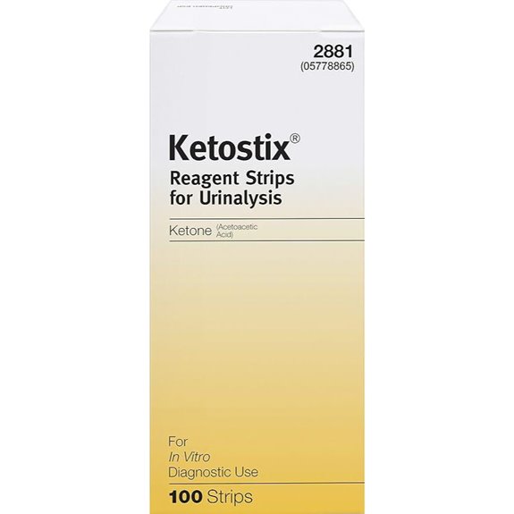 reagent strips for ketone detection
