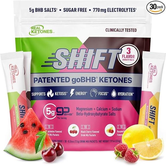 real ketones bhb drink mix packets