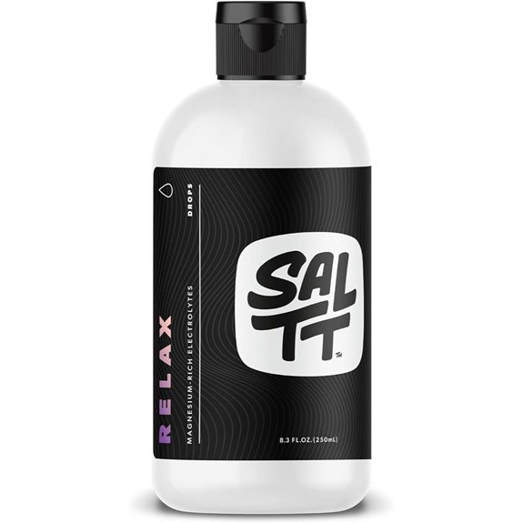 SALTT Relax Magnesium Drops with Electrolytes (8.3 oz)