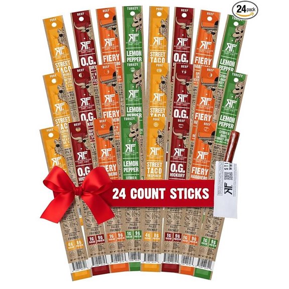 Righteous Felon Meat Sticks Variety Pack (24)