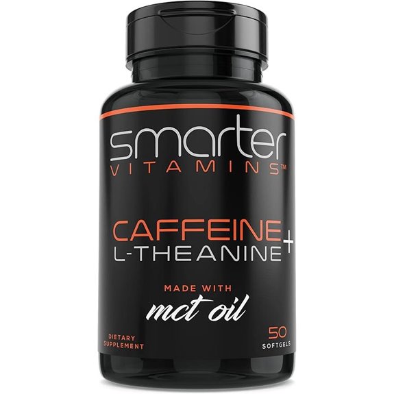 SmarterVitamins Caffeine Pills with L-Theanine (50)