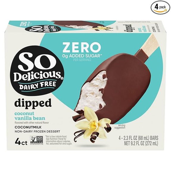 So Delicious Coconut Milk Vanilla Bean Bars (4)