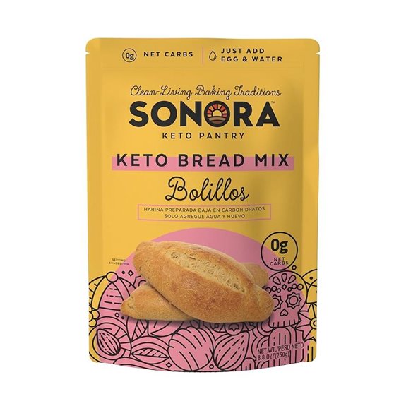 Sonora Keto Bread Mix: 0g Net Carbs 8 Servings
