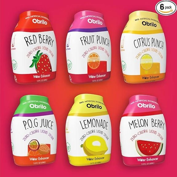Stevia Water Enhancer Variety Pack (6 Flavors)