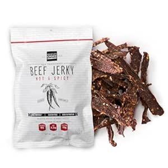 People’s Choice Beef Jerky – Old Fashioned & Spicy (Sugar Free)