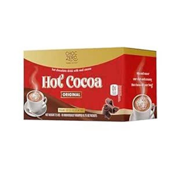 ChocZero Dark Cocoa Mix &mdash; Sugar-Free Keto 10 Pack