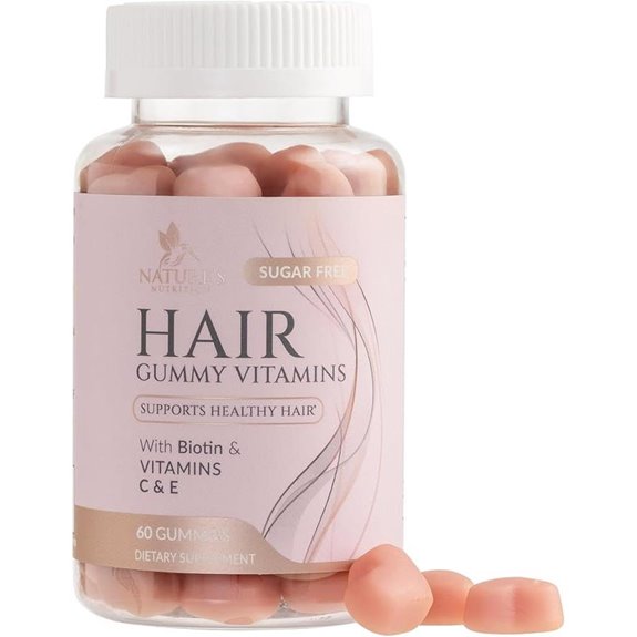 Sugar Free Hair Vitamin Gummies with Biotin (60)