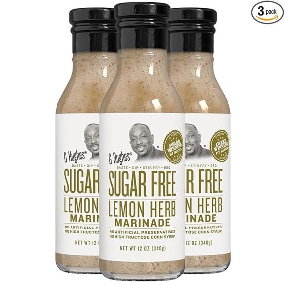 Sugar Free Lemon Herb Marinade Trio (12 oz each)