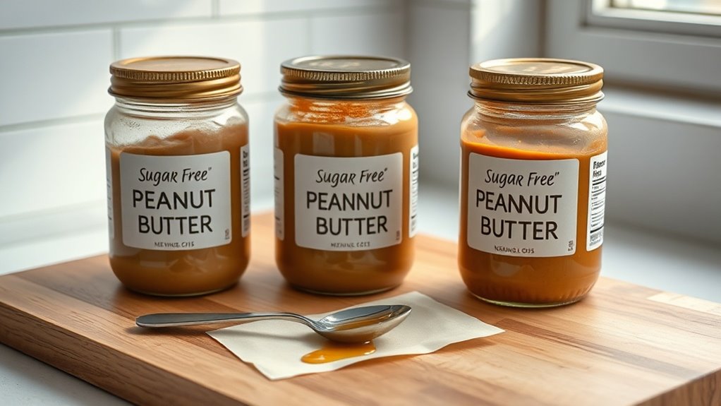 sugar free peanut butter quality factors