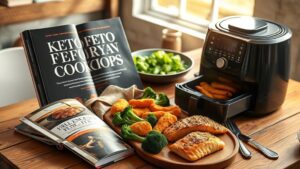 2 Best Air Fryer Keto Cookbooks, Smoothly Blending Crunch and Ketosis-Friendly Recipes